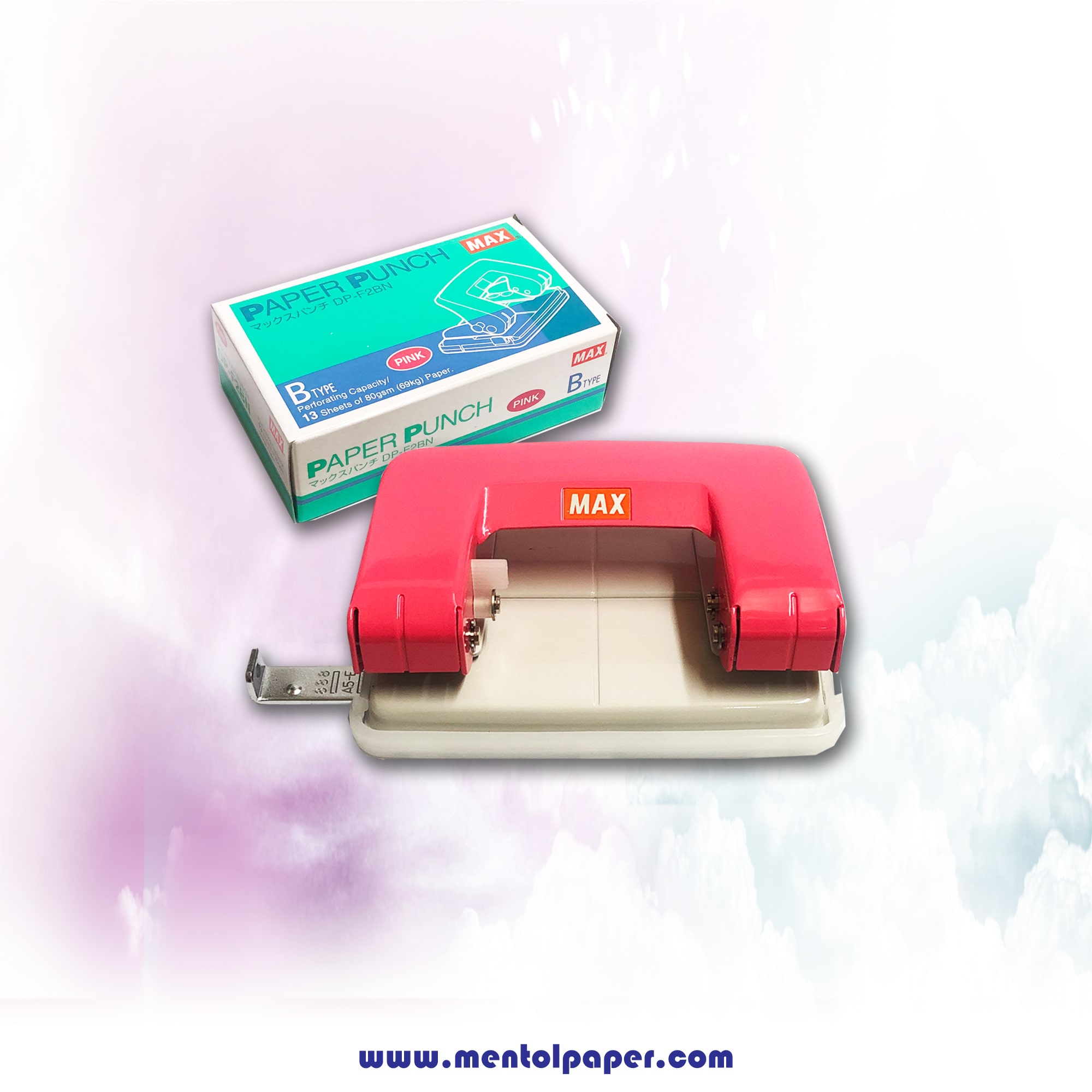 MAX PAPER PUNCH DPF2BN Mentol Paper